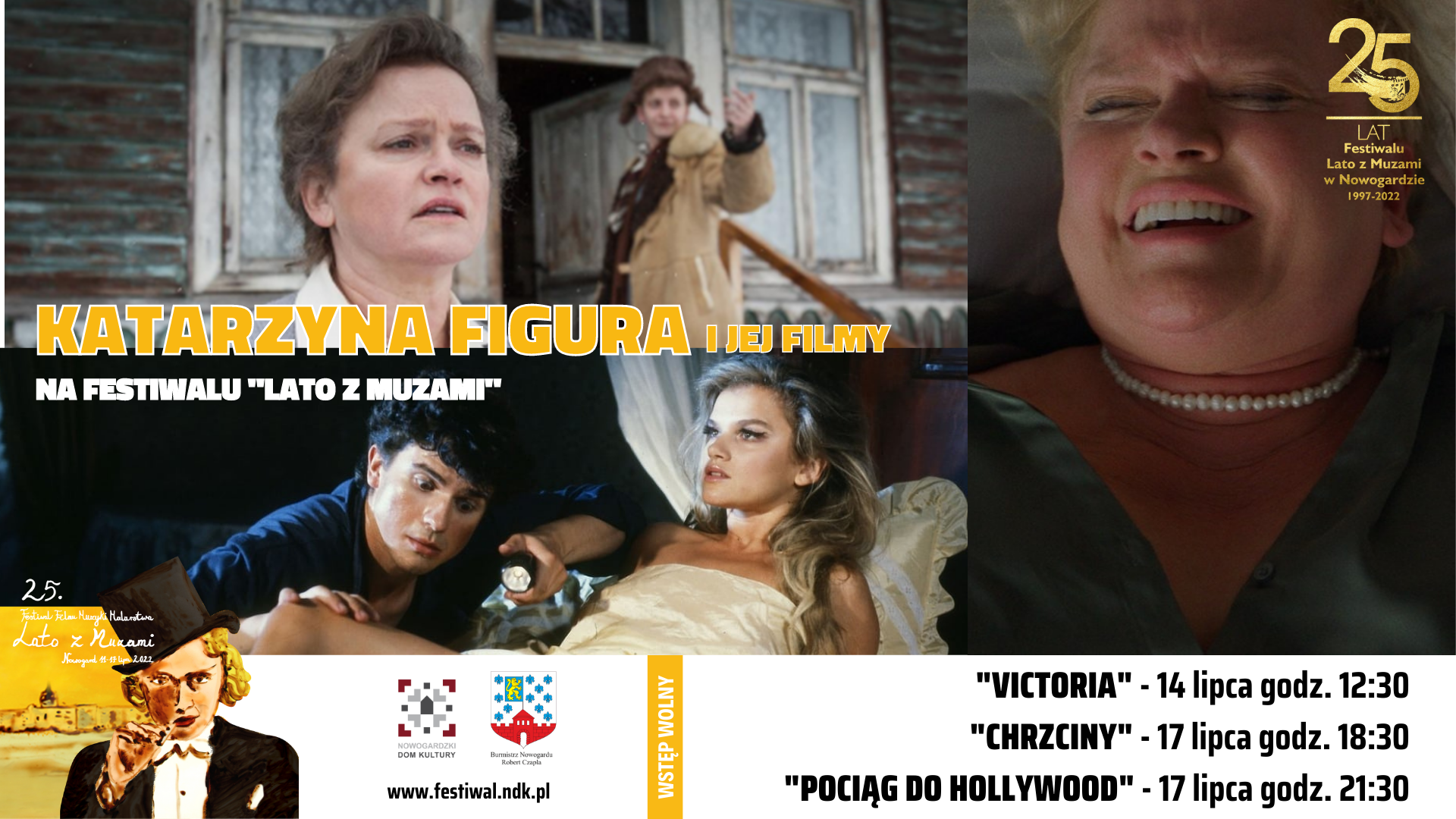 KATARZYNA FIGURA I JEJ FILMY NA FESTIWALU „LATO Z MUZAMI”